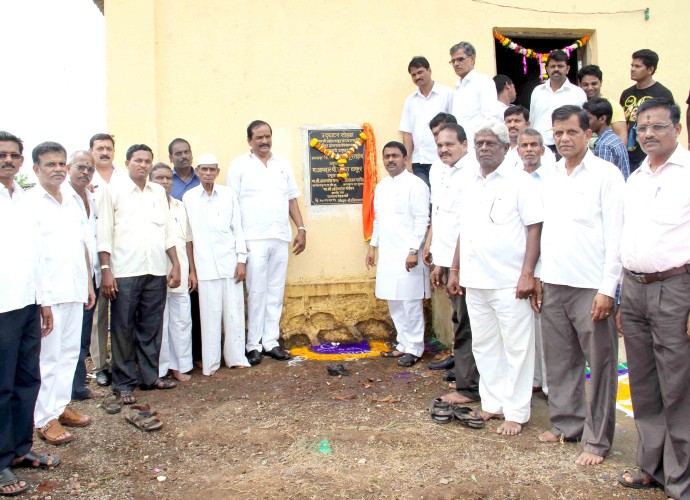 Inauguration of Community Hall and Gym at Dangarpada 1