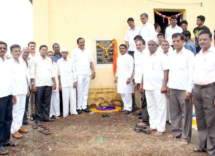 Inauguration of Community Hall and Gym at Dangarpada 1