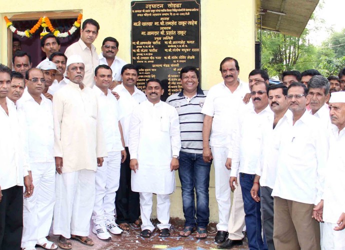 Inauguration of Community Temple at Vangani Village 1