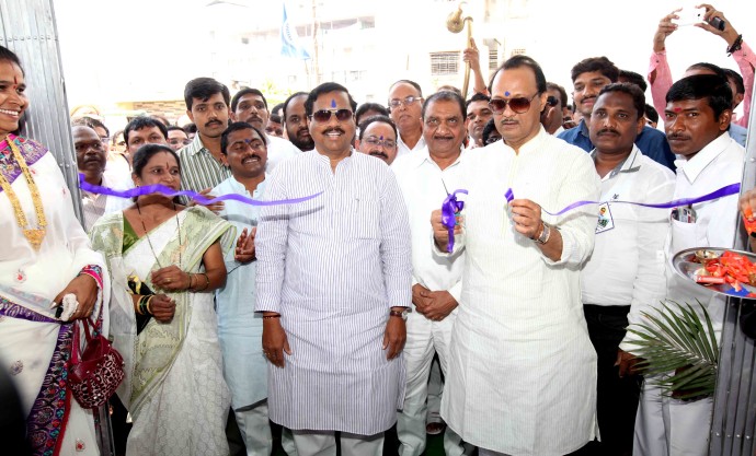 Deputy Chief Minister (Maharashtra) Hon. Ajitdada Pawar inaugurated the Dr. Babasaheb Ambedkar Bhavan 1