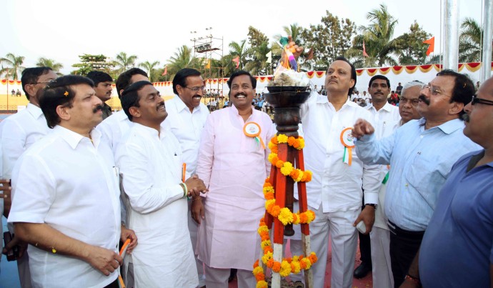 MLA Prashant Thakur : Deputy Chief Minister (Maharashtra) Ajitdada Pawar inaugurated the kabaddi competition ceremony 1