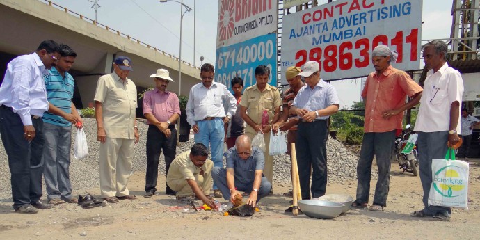 MLA Prashant Thakur : Good news !!! Panvel Bus Stand in road to get consecrated 1