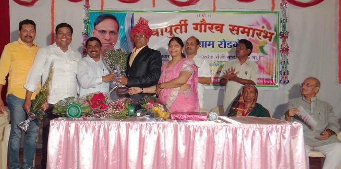 MLA Prashant Thakur : Sevapurti Gaurav Samarambh - Shri Sangram Rodgeji 1