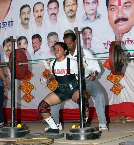 MLA Prashant thakur at Weight lifting competition at Kharghar 1
