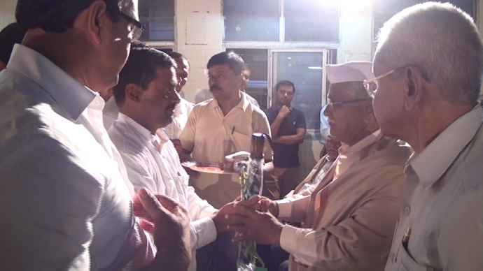 MLA Prashant Thakur : Programme organized to felicitate senior citizens at New Panvel 1