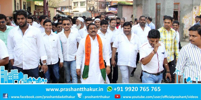 <!--:en-->Panvel assembly BJP candidate Prashant Thakur election campaign rally<!--:--><!--:hi-->पनवेल विधानसभा भाजपचे उमेदवार प्रशांत ठाकूर निवडणूक प्रचार दौरा <!--:--> 1