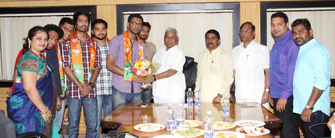 <!--:en-->BJP's Omkar Nitin Patil is elected as General Secretary of student council at MGM College of Engineering & Technology, Kamothe.<!--:--><!--:hi-->एमजीएम अभियांत्रिकी व तंत्रशास्त्र महाविद्यालयातील विद्यार्थी मंडळाच्या जनरल सेक्रेटरी पदी भाजपचे ओमकार नितीन पाटील याची निवड झाली.<!--:-->