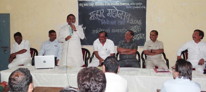 [:en]Shri Ramsheth Thakur Samajik Vikas Mandal & Bhartiya Janta Party jointly arrange the Malhar Utsav at CKT School, New Panvel for the purpose of programe planning meeting held in presences of MLA Shri Prashant Thakur[:hi]श्री. रामशेठ ठाकूर सामजिक विकास मंडळ आणि भारतीय जनता पार्टी यांच्या माध्यमातून विविध कला अविष्कारांची पर्वणी असलेल्या "मल्हार महोत्सव - २०१६" चे आयोजन नवीन पनवेल येथील सीकेटी विद्यालयाच्या मैदानात करण्यात आले आहे. महोत्सवाच्या नियोजन संदर्भातील आढावा बैठक आमदार प्रशांत ठाकूर यांच्या उपस्थितीत पार पडली.[:]