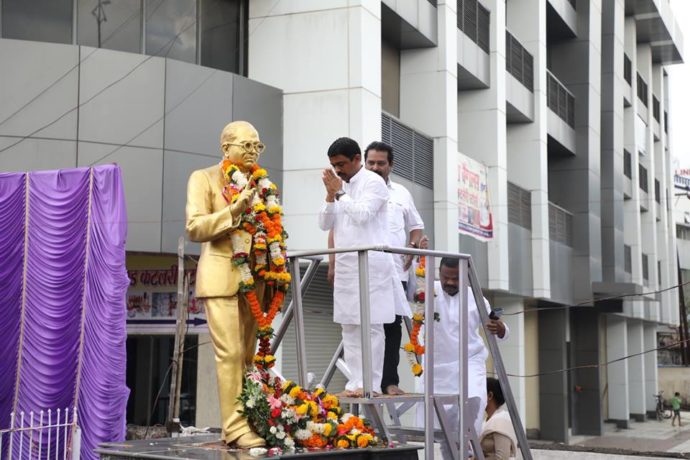 [:en]Courteous greetings to Dr. Babasaheb Ambedkar on the Eve Mahaparinirvan din [:hi]डॉ. बाबासाहेब आंबेडकर यांना महापरिनिर्वाण दिनानिमित्त विनम्र अभिवादन.[:] 1