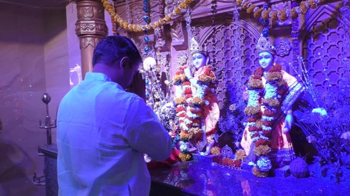 [:en]To commemorate the 27th anniversary of restoration of shri Radha krishna Mandir at Taki gaon Uran. Thousands of villagers gathered at the time. [:hi]उरण येथील टाकीगावातील श्री राधाकृष्ण मंदिराच्या जीर्णोद्धाराचा २७ वा वर्धापनदिन सोहळा संपन्न झाला. या वर्धापन सोहळ्याला अनेक मान्यवरांसोबत ग्रामस्थ ही मोठ्या संख्येने उपस्थित होते.[:]