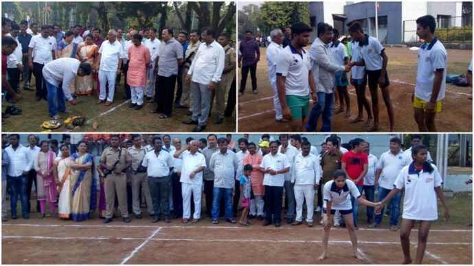 [:en]There are various schemes related to the game of Central and State Government, to create awareness about various sports, and to make team spirit in every player, the 'CM Chashak' competition has been organized in Maharashtra. [:hi]केंद्र व राज्य सरकारच्या खेळाविषयी विविध योजना कार्यरत असून त्याचा लाभ शेवटच्या माणसापर्यंत पोहोचावा, विविध खेळा विषयी जनजागृती निर्माण व्हावी, प्रत्येक खेळाडू मध्ये सांघिक भावना निर्माण व्हावी या दृष्टिकोनातून संपूर्ण महाराष्ट्रात 'CM चषक' स्पर्धेचे आयोजन करण्यात आले आहे[:] 1