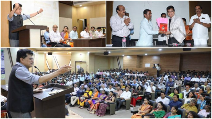 [:en]In the Saraswati Engineering College of Kharghar, Raigad district of Buddhajeevi Sale organized the 'Buddhajeevi Sammelan' for high school teachers in Raigad district.[:hi]खारघर येथील सरस्वती इंजिनियरिंग कॉलेज मध्ये भाजपाच्या रायगड जिल्हा बुध्दिजीवी सेल तर्फे रायगड जिल्ह्यातील उच्च शिक्षितांचे 'बुध्दिजीवी संमेलन' आयोजित करण्यात आले होते.[:] 1