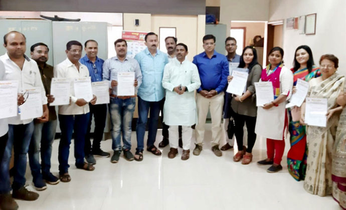 [:en]Public representatives of social media cell have been declared under Panvel taluka mandal of Bharatiya Janata Party. [:hi]भारतीय जनता पक्ष पनवेल तालुका मंडल अंतर्गत सोशल मीडिया सेलच्या नियुक्त्या जाहीर करण्यात आल्या.[:] 1