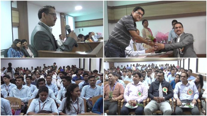 [:en]The opening ceremony of 'Job Fair and Placement Drive 2019' was concluded at Changu Kana Thakur Arts, Commerce and Science College, Janardan Bhagat Shikshan Prasarak Sangh in Khanda Colony[:hi]खांदा कॉलनीमधील जनार्दन भगत शिक्षण प्रसारक संस्थेच्या चांगु काना ठाकूर कला, वाणिज्य आणि विज्ञान महाविद्यालयात 'जॉब फेअर आणि प्लेसमेंट ड्राईव्ह २०१९' हा उद्घाटन समारंभ संपन्न झाला[:] 1