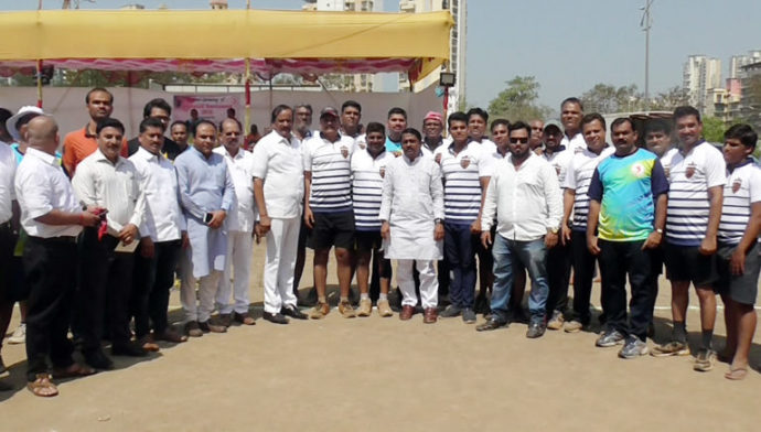 [:en]The inauguration ceremony of the Volleyball Tournament was organized by Youth Club at Kharghar.[:hi]खारघर येथे युथ क्लबच्या वतीने व्हॉलीबॉल टुर्नामेंटच्या उद्घाटन सोहळ्याचे आयोजन करण्यात आले होते[:] 1