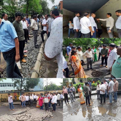 [:en]A road survey was conducted in various sector at kharghar.[:hi]खारघर शहरातील रस्त्यांचा पाहणी दौरा आयोजित केला होता.[:] 1