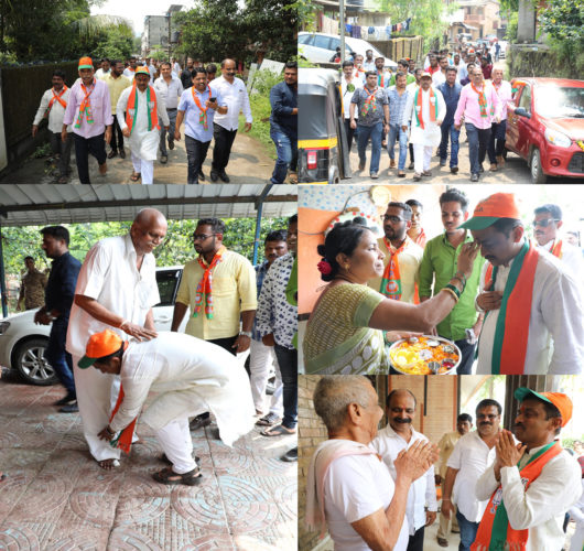 [:en]Pedestrians reached various villages in Panvel.[:hi]गावो-गावी चालणारी हि पदयात्रा पनवेल येथील विविध गावांत पोहचली.[:] 1