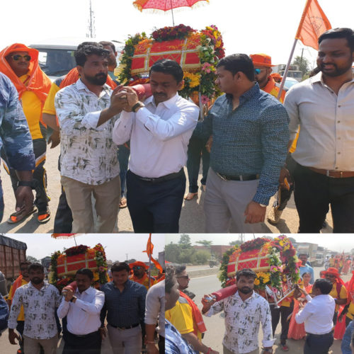 [:en]'Nawade to Shree Kshetra Shirdi' Palkhi and Pedestrian.[:hi]नावडे ते श्री क्षेत्र शिर्डी' पालखी आणि पदयात्रेचे आयोजन करण्यात आले आहे.[:] 1