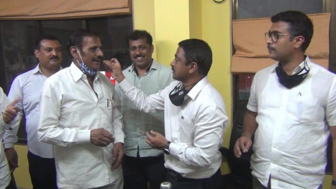 [:en]Congratulations to the Grampanchayat employees who have been accommodated in the Panvel Municipal Corporation and best wishes to them for the future.[:hi]ग्रामपंचायत कर्मचार्‍यांचा पनवेल महापालिकेच्या सेवेत आपली सेवा देण्यासाठी समावेश झाला आहे यासाठी त्यांचे हार्दिक अभिनंदन आणि पुढील वाटचालीसाठी अनेक शुभेच्छा!![:] 1