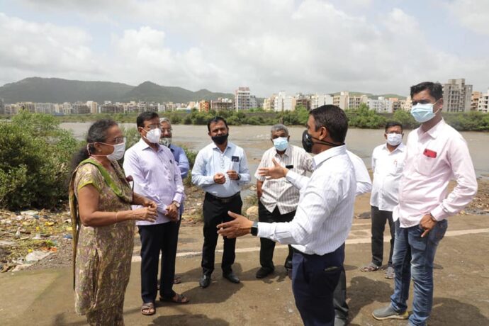 [:en]Gadhi river[:hi]गाढी नदी पाहणी [:] 1