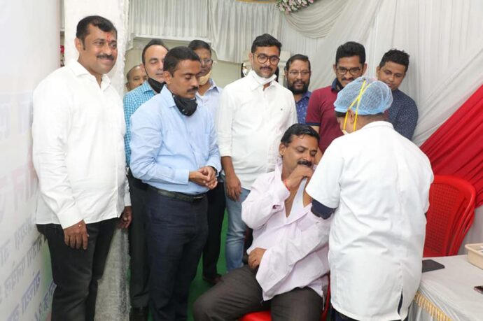 [:en]Free Covid vaccination camp[:hi]कोविड विरोधी मोफत लसीकरण शिबिराचे आयोजन[:] 1