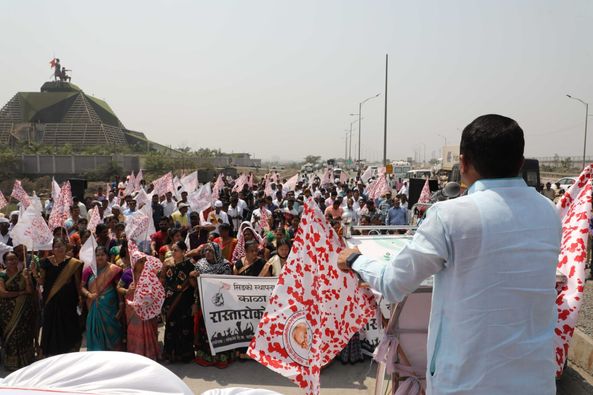 [:en]17th March Foundation day of CIDCO was observed as Black Day by the PAPs.[:hi]17 मार्च हा सिडकोचा स्थापना दिवस प्रकल्पग्रस्तांकडून मात्र "काळा दिन" म्हणून साजरा करण्यात आला. [:] 1