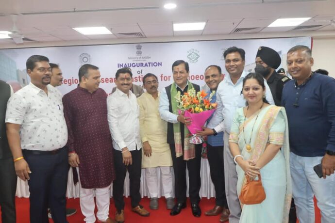[:en]Inaugural ceremony of Regional Research Institute of Homeopathy and Unani Medicine was recently held in Kharghar.[:hi]खारघर मध्ये होमिओपथी व युनानी औषध प्रादेशिक संशोधन संस्थेचा उद्घाटन सोहळा संपन्न[:] 1
